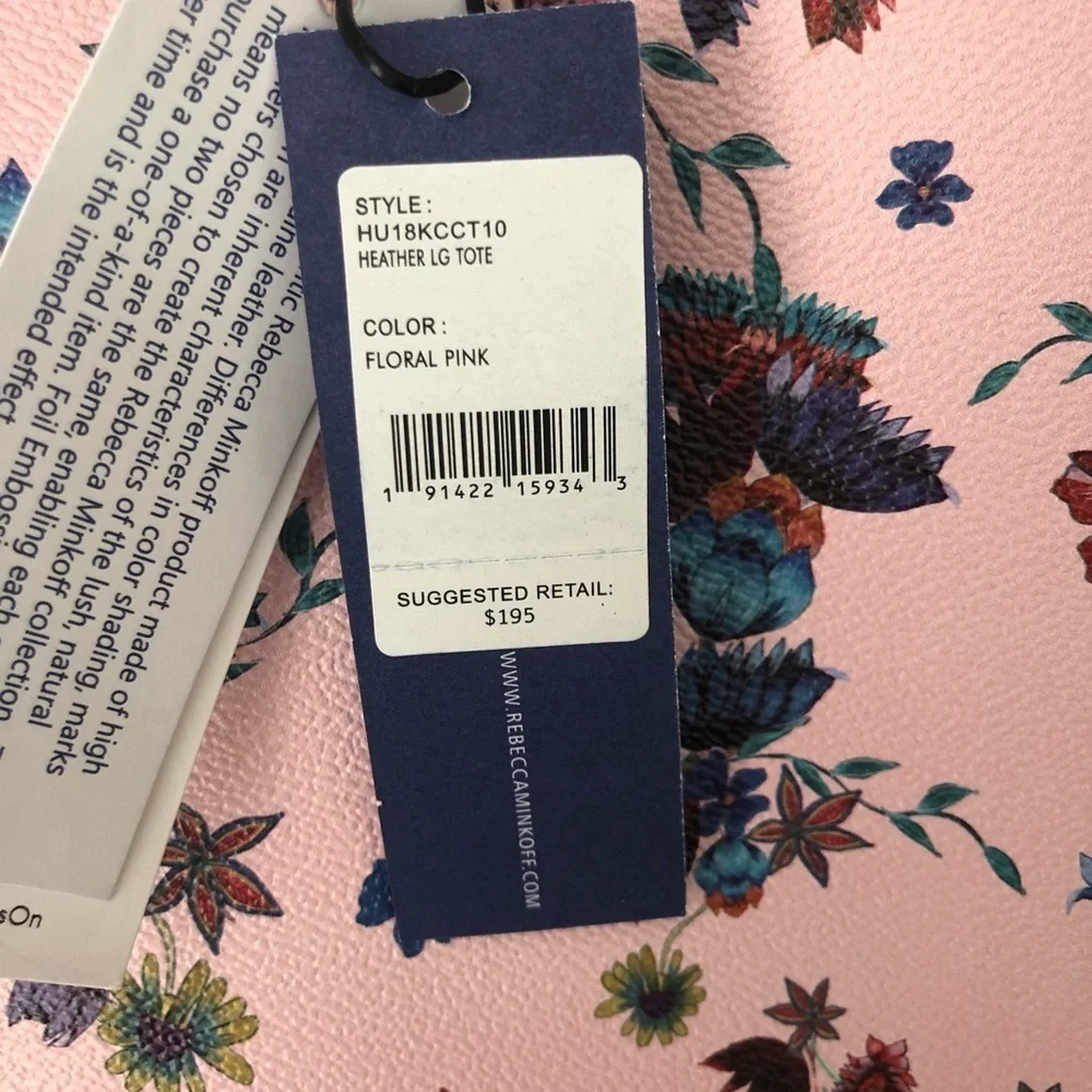 Rebecca Minkoff  tote bag in floral-print coated canvas - Picture 4 of 4